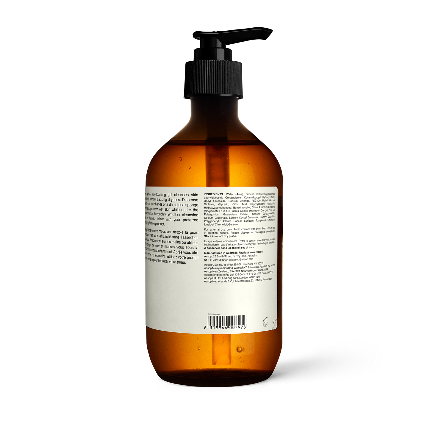 Geranium Leaf Body Cleanser