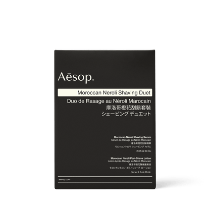 Moroccan Neroli Shaving Duet