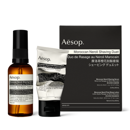 Moroccan Neroli Shaving Duet